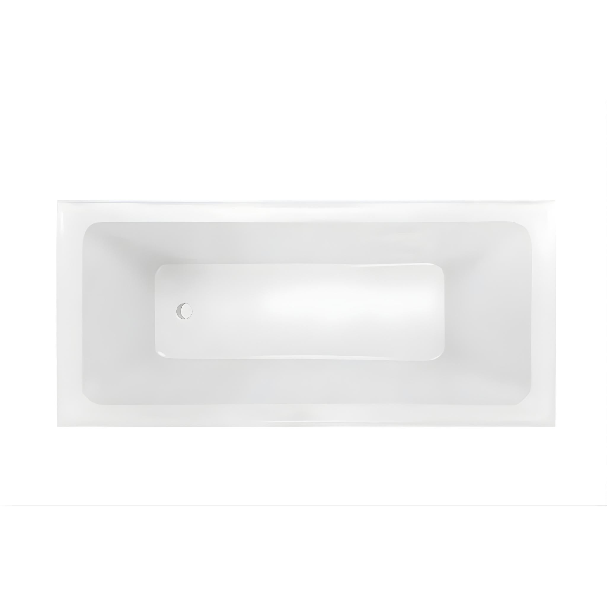 DECINA ARIA INSET BATH GLOSS WHITE (AVAILABLE IN 1525MM AND 1675MM)