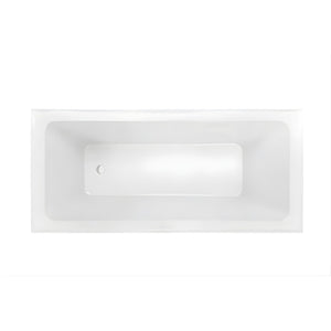 DECINA ARIA INSET BATH GLOSS WHITE (AVAILABLE IN 1525MM AND 1675MM)
