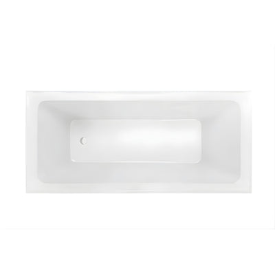 DECINA ARIA INSET BATH GLOSS WHITE (AVAILABLE IN 1525MM AND 1675MM)