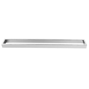 AQUAPERLA CAVALLO SQUARE SINGLE TOWEL RAIL CHROME (AVAILABLE IN 600MM AND 800MM)