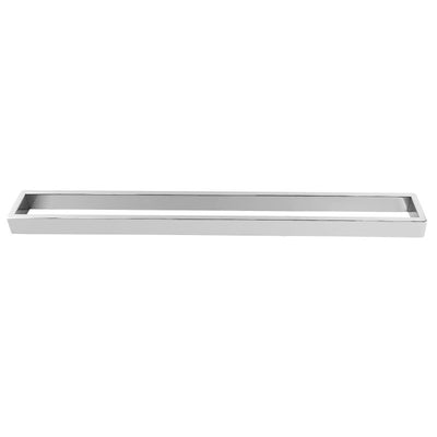 AQUAPERLA CAVALLO SQUARE SINGLE TOWEL RAIL CHROME (AVAILABLE IN 600MM AND 800MM)