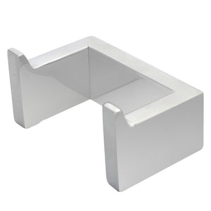 AQUAPERLA SQUARE ROBE HOOK CHROME