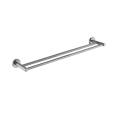 AQUAPERLA PENTRO DOUBLE TOWEL RAIL 790MM CHROME