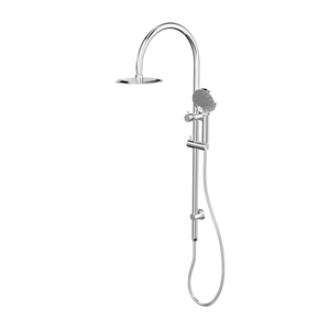 LINSOL ARCHIE SHOWER COMBINATION WITH MULTIFUNCTION HANDPIECE AND 200MM ROUND HEAD CHROME
