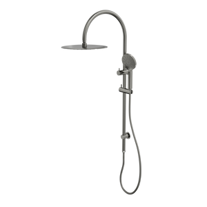 LINSOL ARCHIE SHOWER COMBINATION WITH MULTIFUNCTION HANDPIECE AND 300MM ROUND HEAD GUN METAL