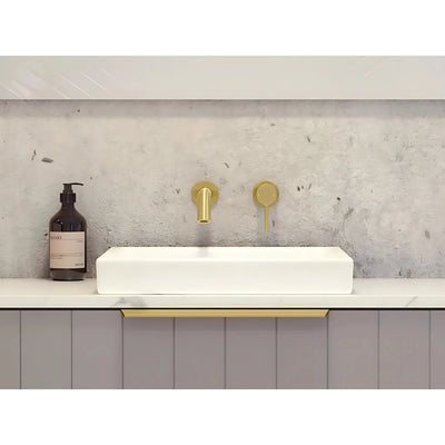 TIMBERLINE ARCADE INSET BASIN GLOSS WHITE 400MM