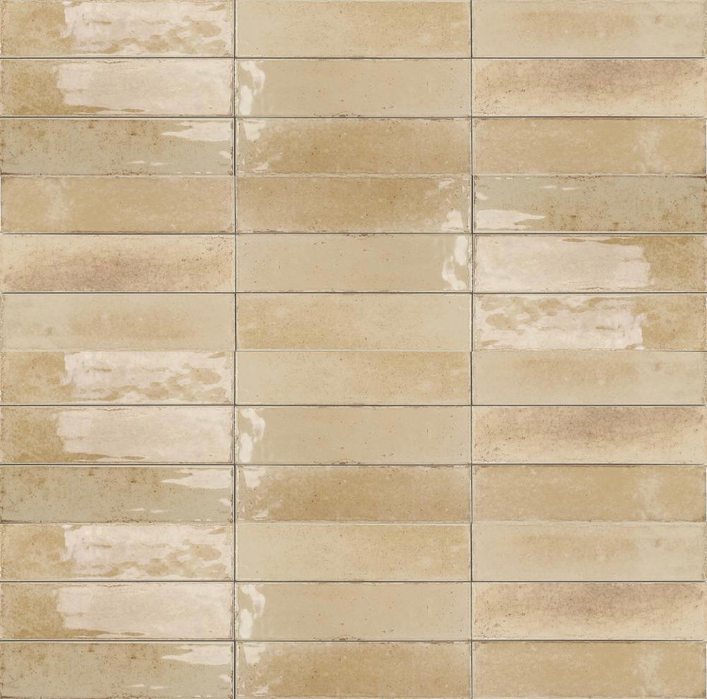 ELITE AGADIR ARENA ULTRA GLOSS 70X280MM RECTANGULAR TILE (PER BOX)