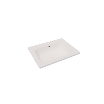 RIVA ARIA UNDERMOUNT SINGLE VANITY SOLID SURFACE TOP MATTE WHITE (AVAILABLE IN MULTIPLE SIZES)