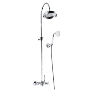 ARMANDO VICARIO PROVINCIAL OVERHEAD SHOWER WITH HAND SHOWER CHROME