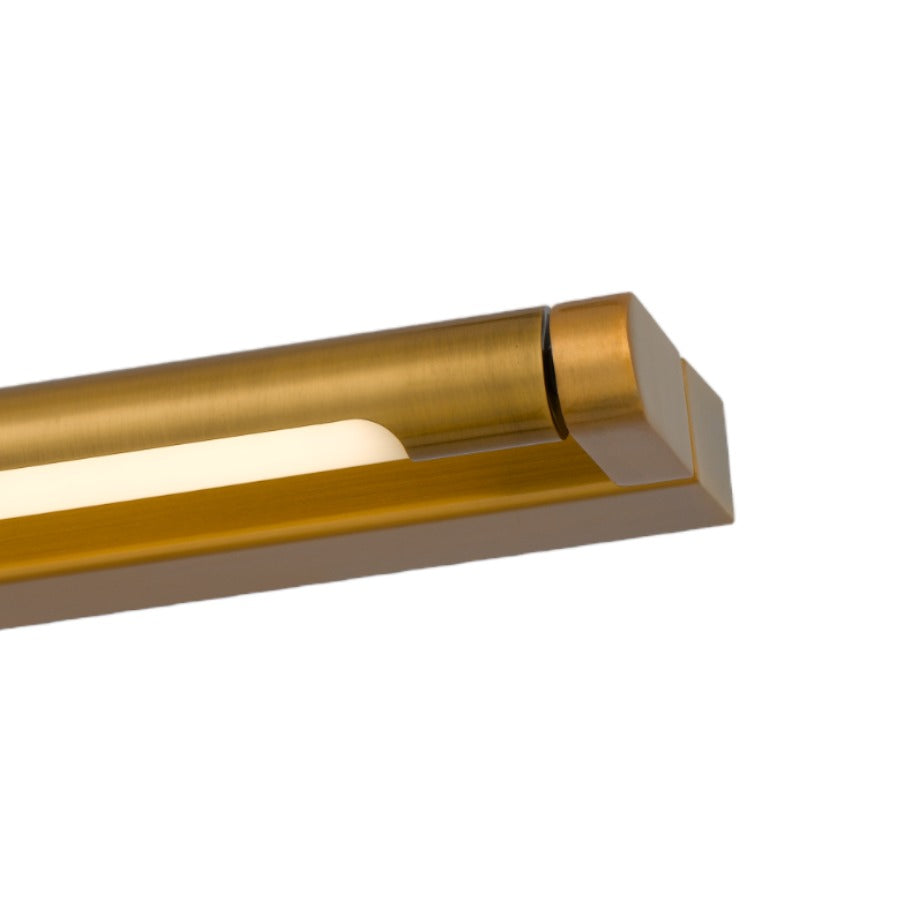 TELBIX ARVIN VANITY LED WALL LIGHT ANTIQUE GOLD 820MM