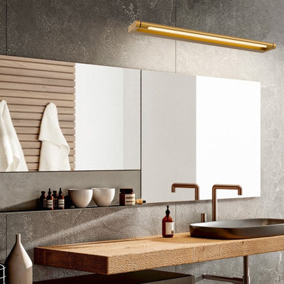 TELBIX ARVIN VANITY LED WALL LIGHT ANTIQUE GOLD 620MM