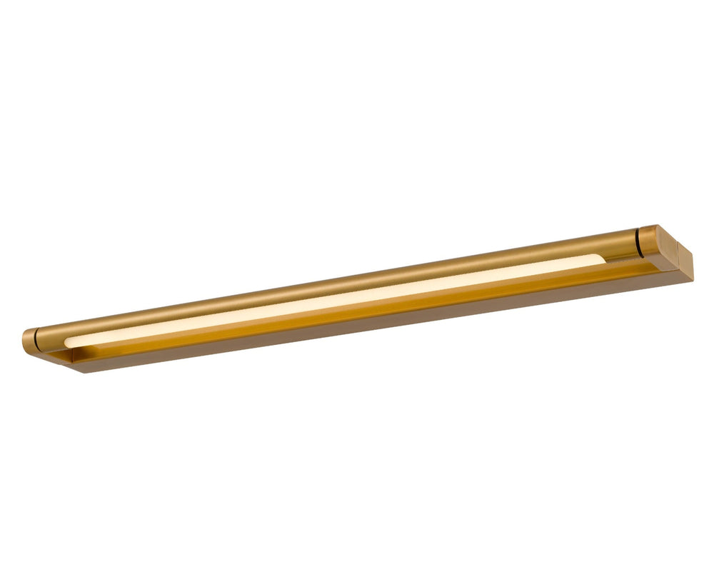 TELBIX ARVIN VANITY LED WALL LIGHT ANTIQUE GOLD 620MM