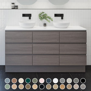TIMBERLINE ASHTON CUSTOM FLOOR STANDING VANITY (ALL SIZING)