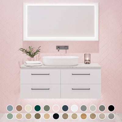 TIMBERLINE ASHTON CUSTOM WALL HUNG VANITY (ALL SIZING)