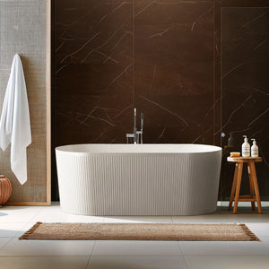 Attica Noosa Freestanding Bathtub Gloss White