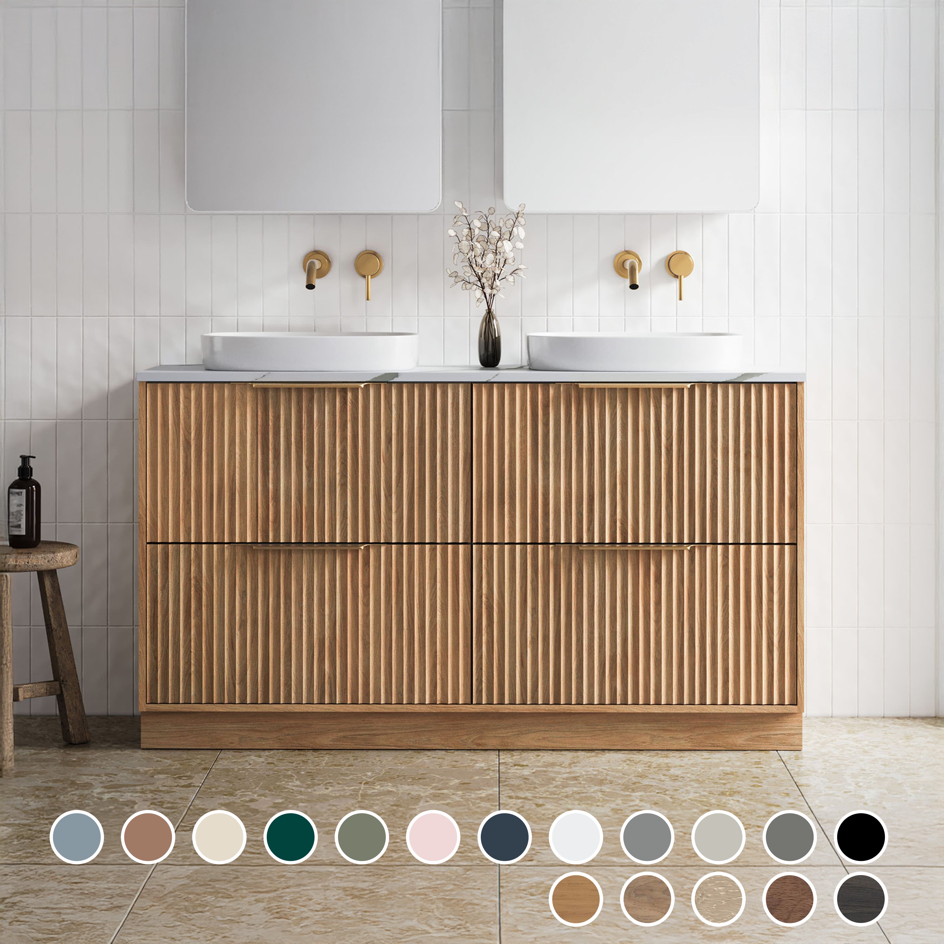 TIMBERLINE ELWOOD CUSTOM FLOOR STANDING VANITY (ALL SIZING)
