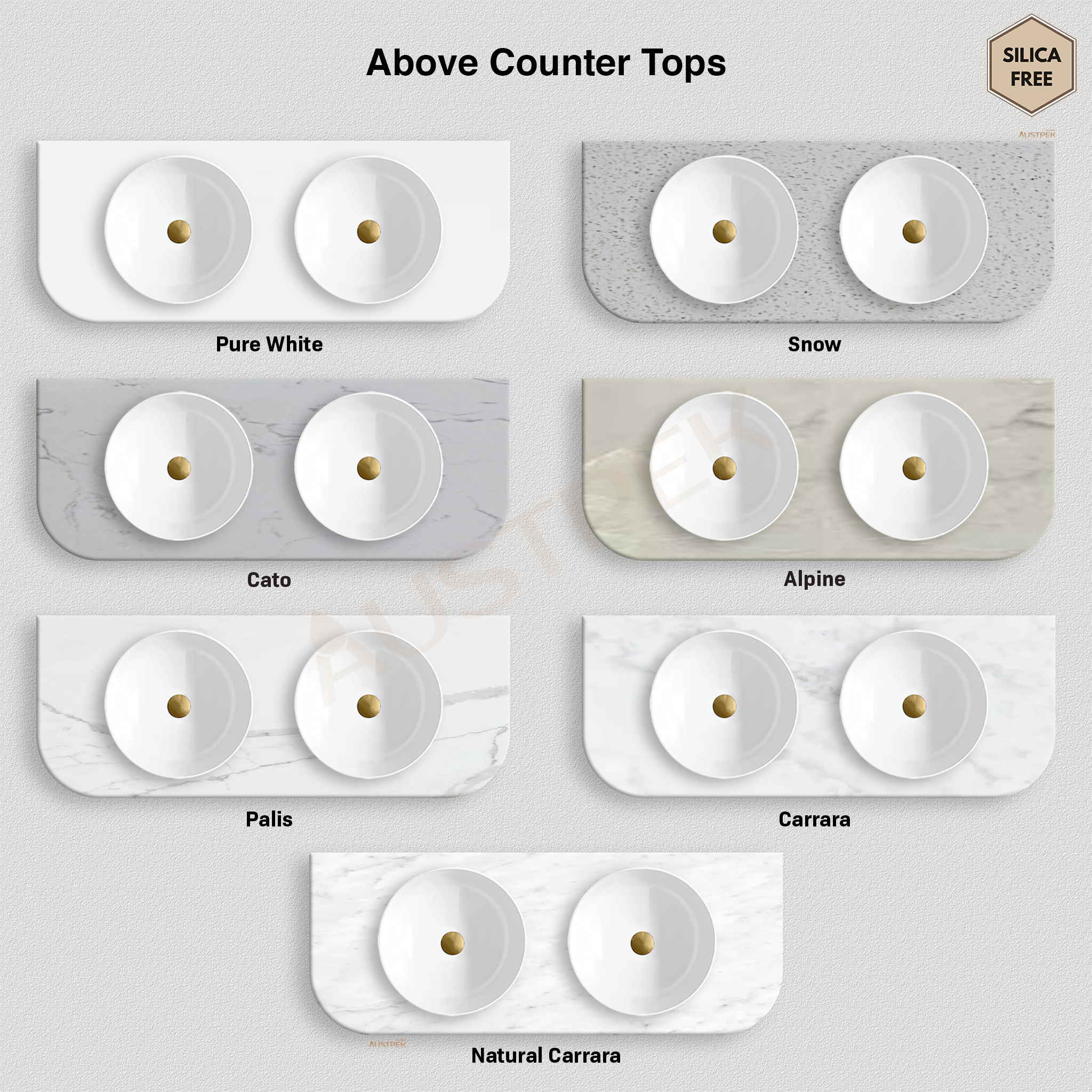 AULIC PETRA MARK II CURVED MATTE WHITE 1500MM DOUBLE BOWL WALL HUNG VANITY W/ GERMAN HETTICH RUNNERS