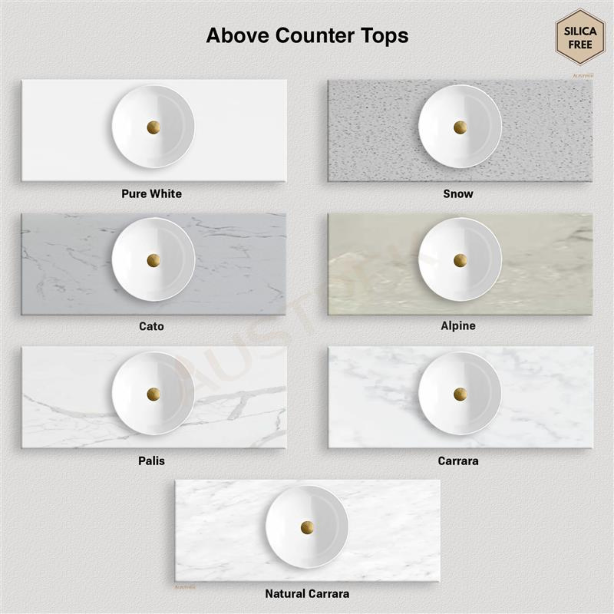 AULIC FLAUTO MATTE WHITE 900MM SINGLE BOWL WALL HUNG VANITY