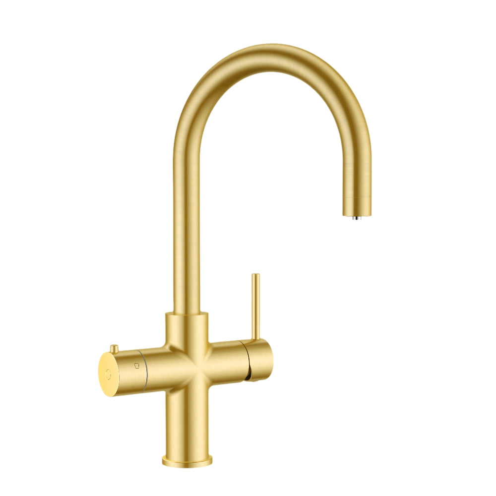 ALIA M41 INSTANT HOT AND COLD FILTERED WATER TAP BRUSHED GOLD