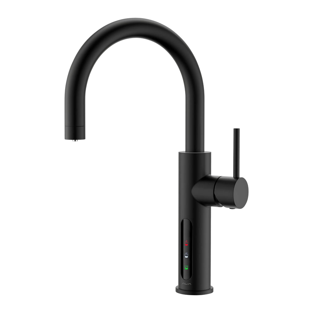 ALIA X51 INSTANT HOT, COLD AND SPARKLING FILTERED WATER TAP MATTE BLACK