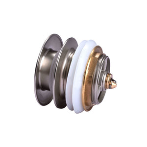 AQUAPERLA POP-UP NON-OVERFLOW BATHTUB WASTE 40MM BRUSHED NICKEL