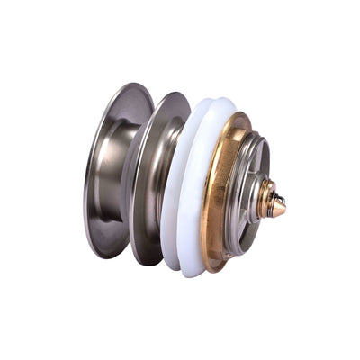 AQUAPERLA POP-UP NON-OVERFLOW BATHTUB WASTE 40MM BRUSHED NICKEL