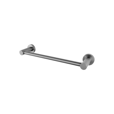 AQUAPERLA LUCID PIN HAND TOWEL HOLDER 347MM GUN METAL