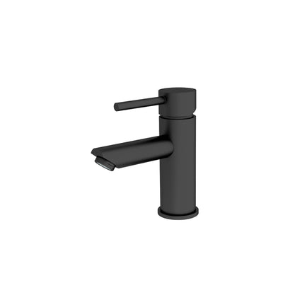 NERO DOLCE LEAD FREE BASIN MIXER STRAIGHT SPOUT 156MM MATTE BLACK