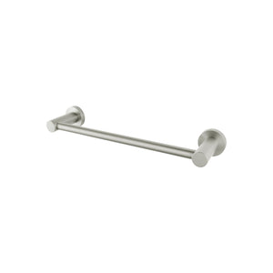 AQUAPERLA LUCID PIN HAND TOWEL HOLDER 347MM BRUSHED NICKEL