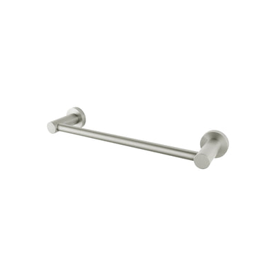 AQUAPERLA LUCID PIN HAND TOWEL HOLDER 347MM BRUSHED NICKEL