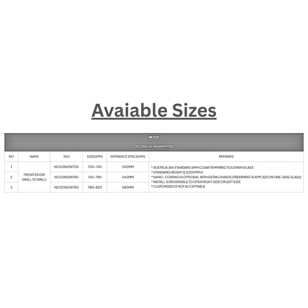 COVEY FULL FRAMED BI FOLD SWIVAL SHOWER SCREEN CHROME