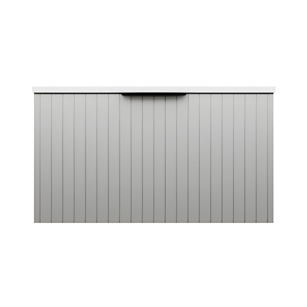 FIENZA BAYVIEW STONE GREY MATTE 750MM SINGLE BOWL WALL HUNG VANITY