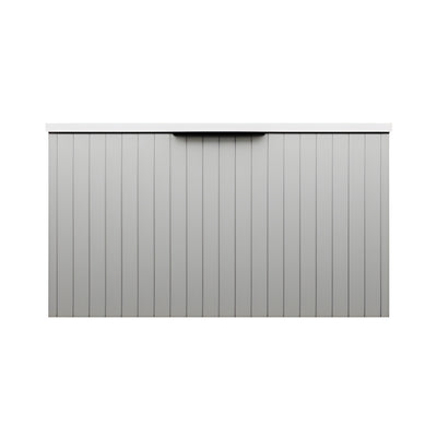 FIENZA BAYVIEW STONE GREY MATTE 750MM SINGLE BOWL WALL HUNG VANITY