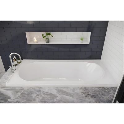 DECINA BAMBINO INSET BATH GLOSS WHITE (AVAILABLE IN 1510MM AND 1650MM)