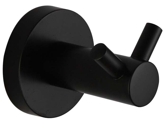 HELLYCAR IDEAL DOUBLE ROBE HOOK BLACK
