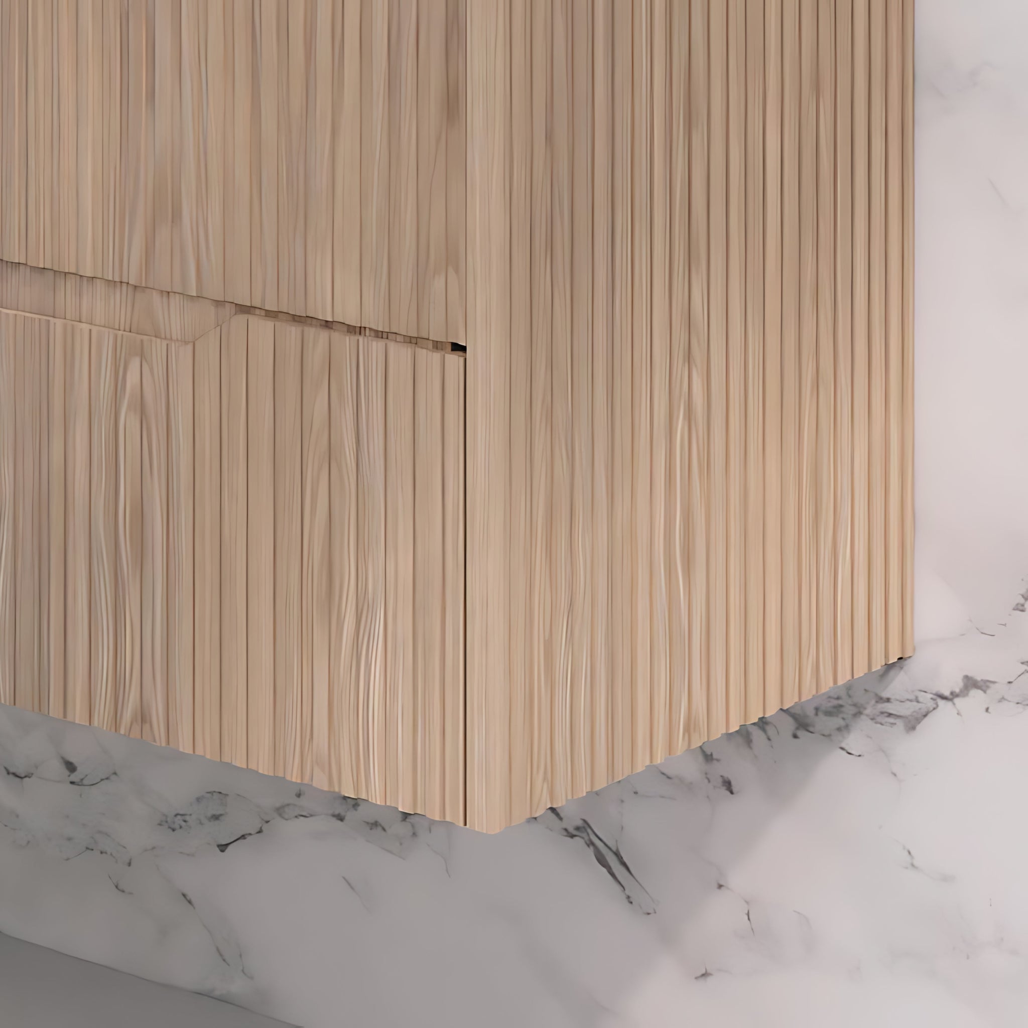 RIVA BALI AMERICAN OAK 600MM SINGLE BOWL FLOOR STANDING VANITY