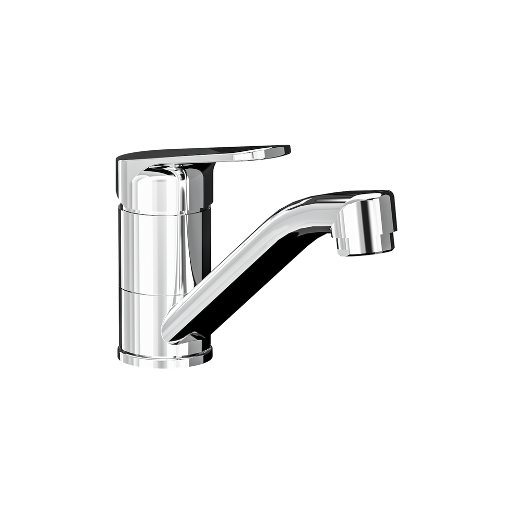 Linsol Banjo S3 Basin Mixer 108mm Chrome alt view