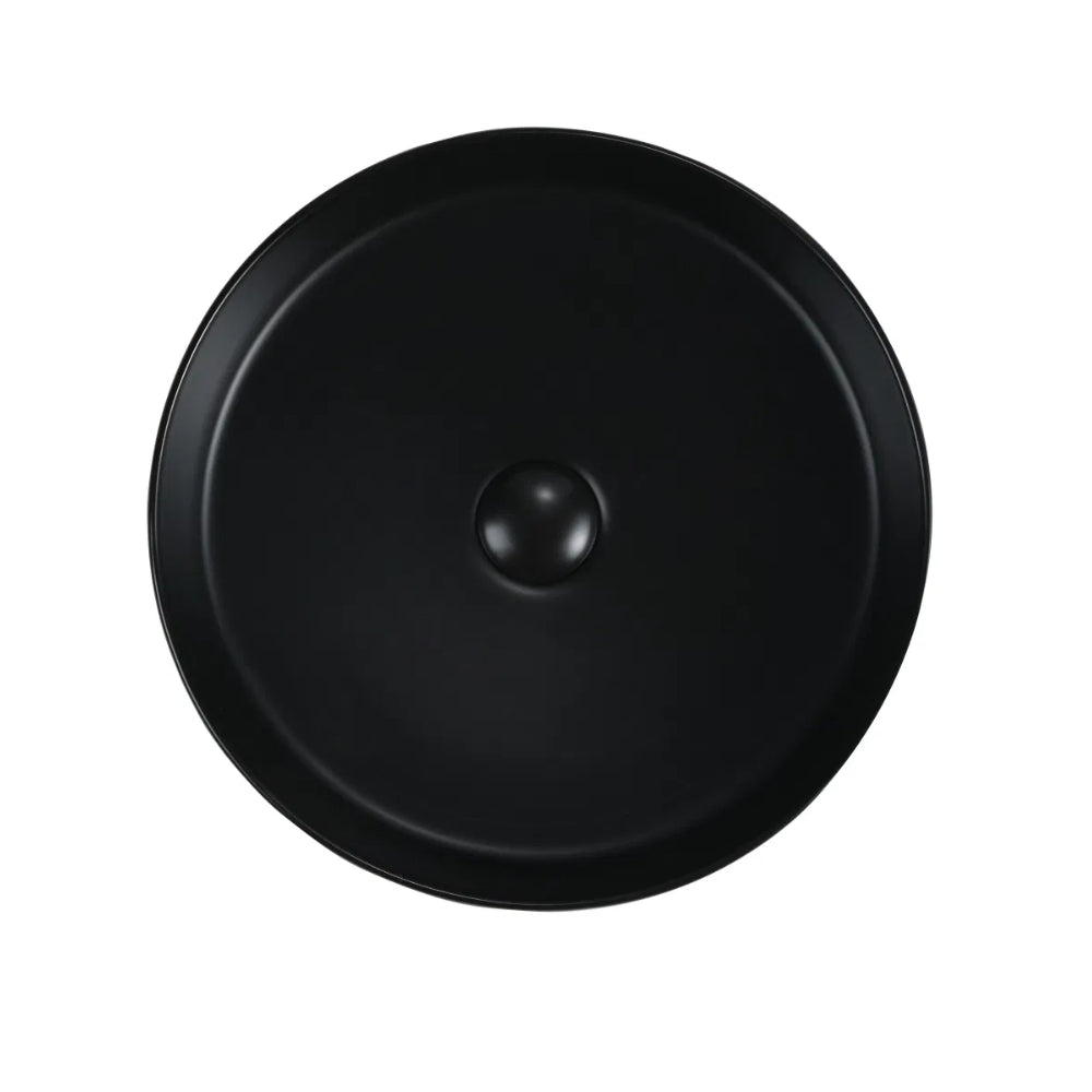 BELLA VISTA AIMEE ABOVE COUNTER BASIN BLACK 410MM