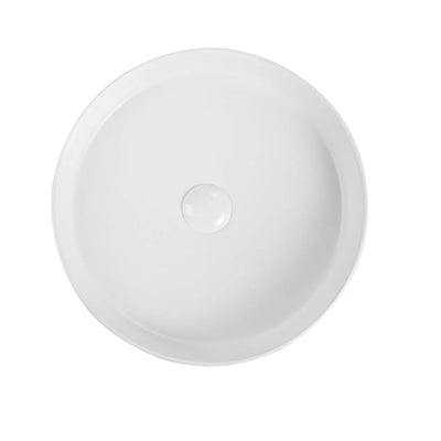 BELLA VISTA AIMEE ABOVE COUNTER BASIN MATTE WHITE 410MM