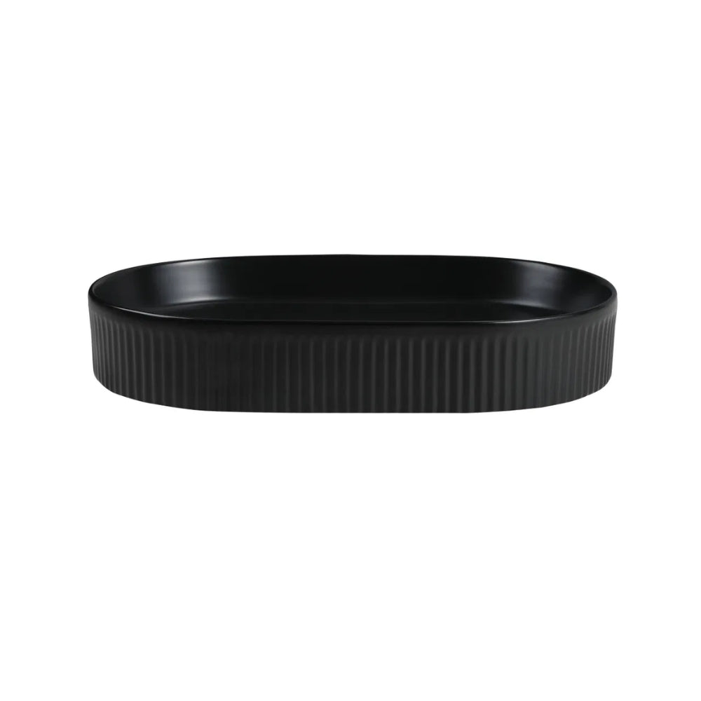 BELLA VISTA CORRINE ABOVE COUNTER BASIN BLACK 580MM
