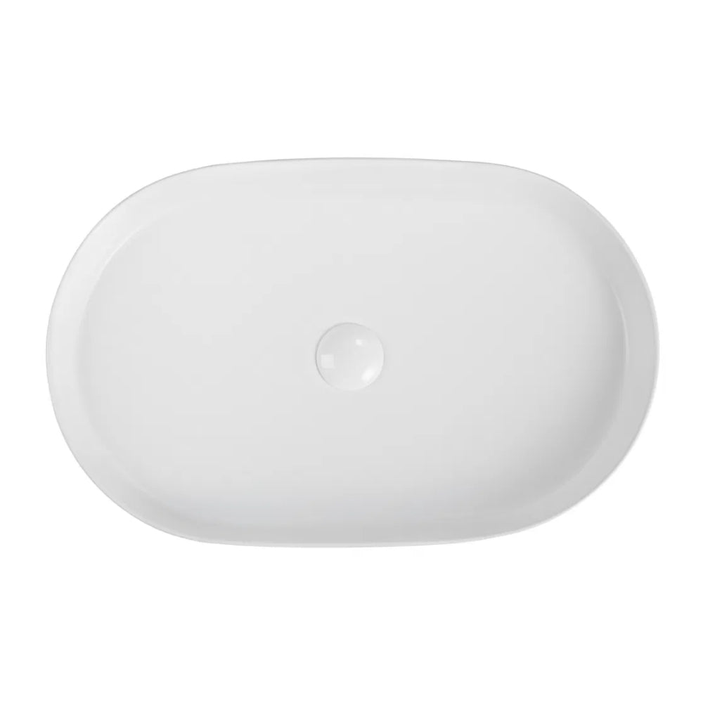 BELLA VISTA CORRINE ABOVE COUNTER BASIN MATTE WHITE 580MM