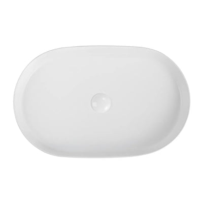 BELLA VISTA CORRINE ABOVE COUNTER BASIN MATTE WHITE 580MM