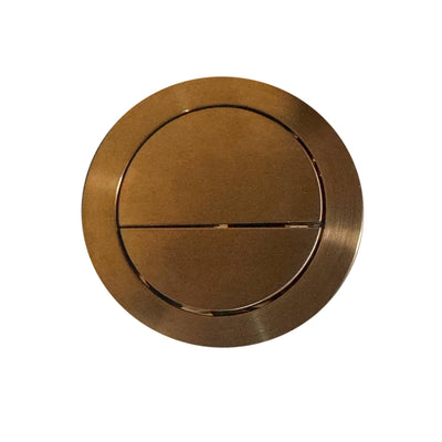BELBAGNO TOILET SUITES ROUND FLUSH BUTTON 55MM BRUSHED ROSE GOLD