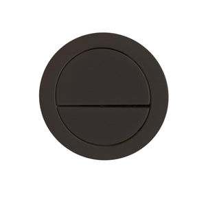 BELBAGNO TOILET SUITES ROUND FLUSH BUTTON 55MM MATTE BLACK