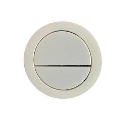 BELBAGNO TOILET SUITES ROUND FLUSH BUTTON 55MM MATTE WHITE