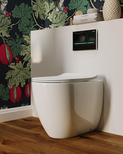 BELBAGNO ALEXANDER-R SERIES WALL FACED PAN GLOSS WHITE