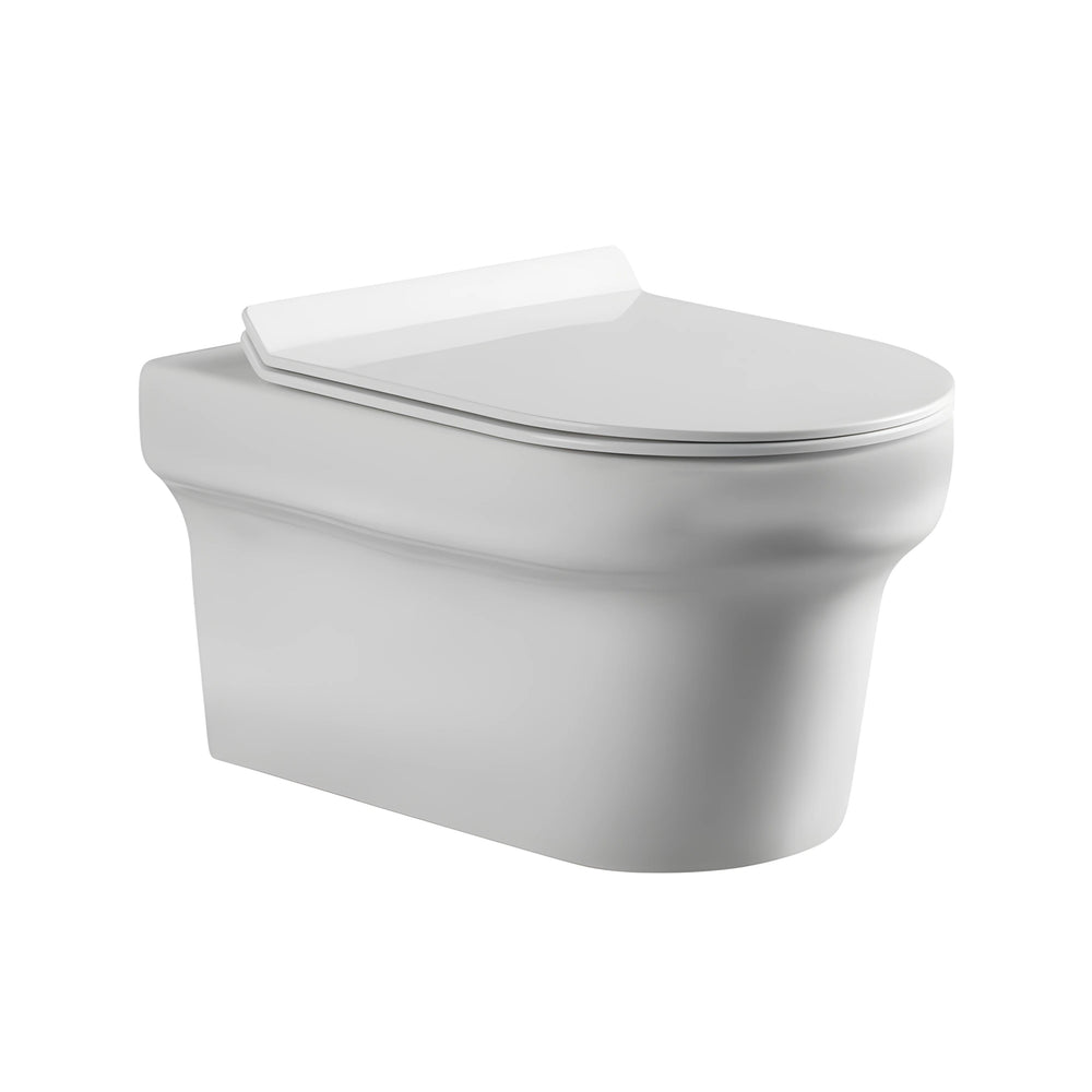BELBAGNO VELLA WALL HUNG PAN GLOSS WHITE
