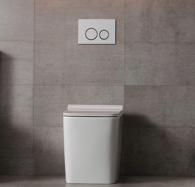 BELBAGNO ARDENTE-R SERIES WALL FACED PAN GLOSS WHITE