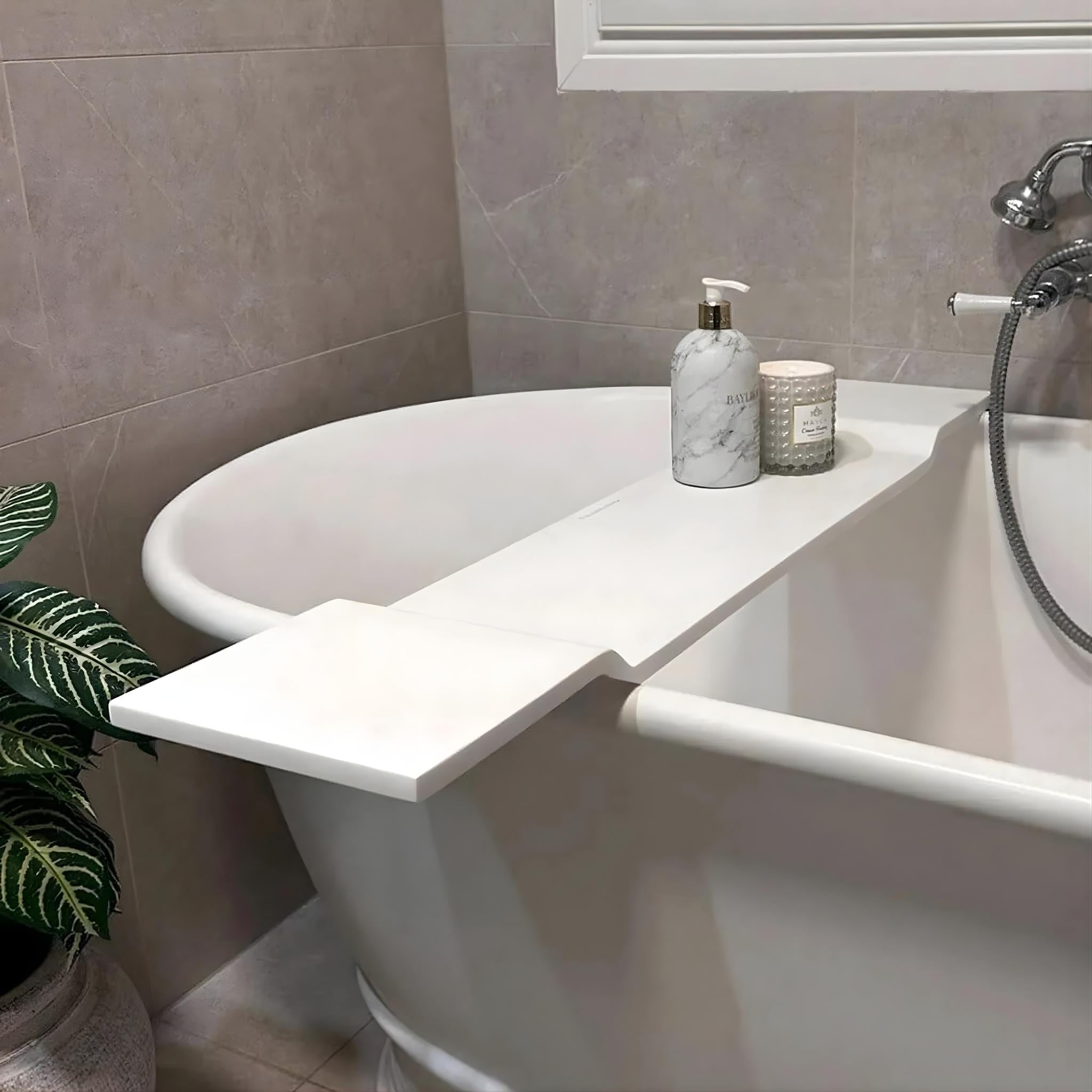 TURNER HASTINGS BATH CADDY 940MM MATTE WHITE