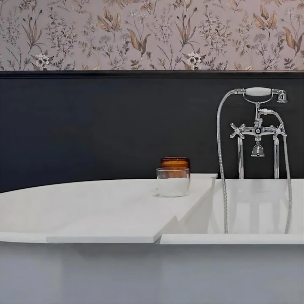 TURNER HASTINGS BATH CADDY 940MM MATTE WHITE